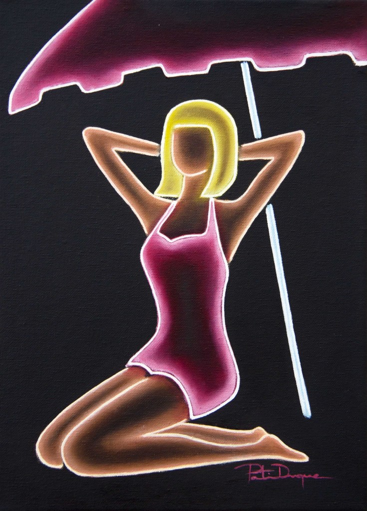 láminasPATIDUQUE_Bañista_sombrilla_fotoA3