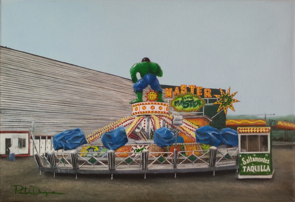 Óleo sobre lienzo. 24x35cm. 2015